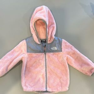 The North Face Oso fleece hoodie 12-18 months